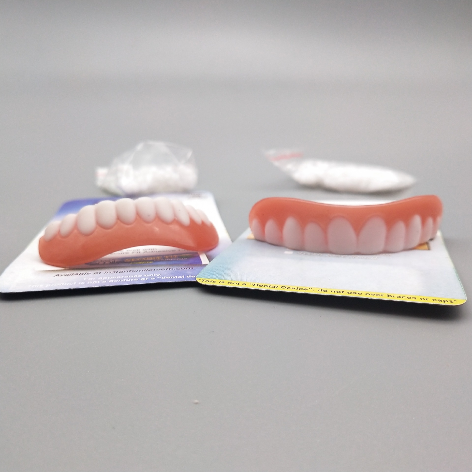 Four generation instant smile silicone denture upper and lower teeth full package whitening artificial teeth denture set