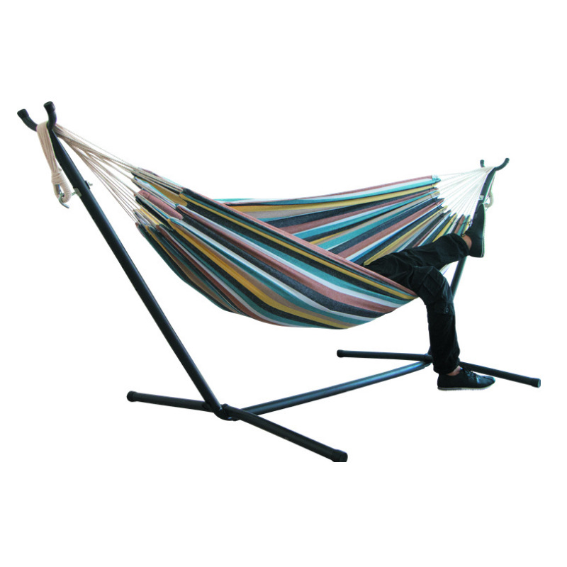 Canvas hammock hanging chair swing hammock anti-rollover canvas hammock special outdoor swing supplies camping hammock