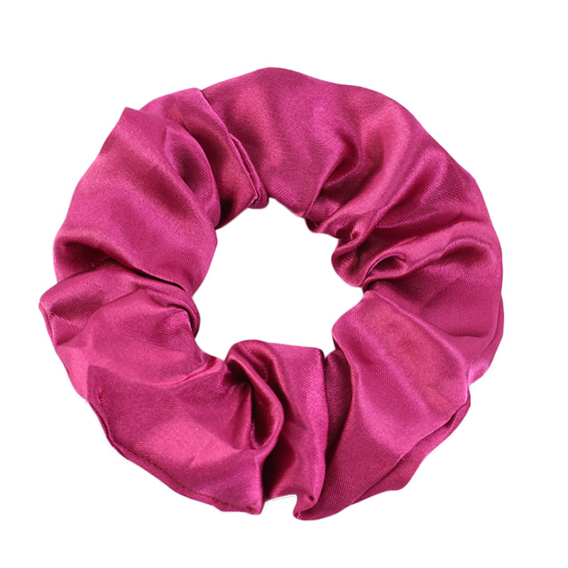 Japanese and Korean version of the new fashion simple satin segment large intestine hair ring hair rope hair FQ-124