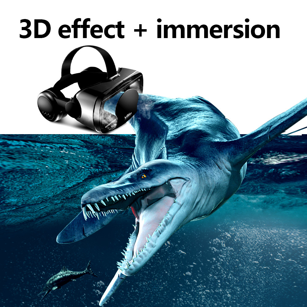 Neutral large headphones VRGPRO glasses virtual reality 3D glasses headset helmet for mobile phone 2020