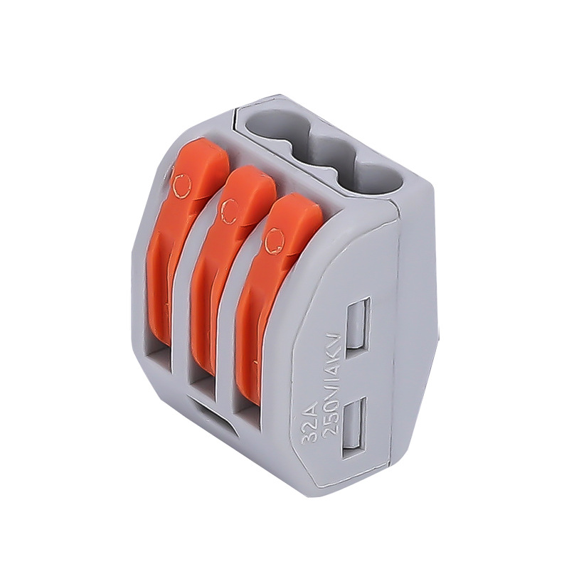 Multifunctional PC-212/213/214/215/218 Quick Wire Connector Terminal Orange Blue