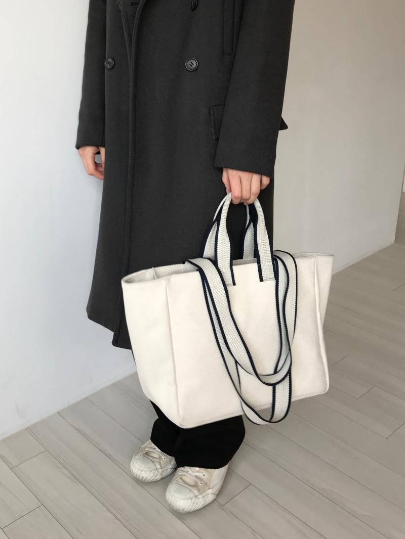 Handtasche 2023 neuer Trend große Kapazität Mode Umhängetasche einfache College Canvas Tasche Hersteller Großhandel_voghion.com