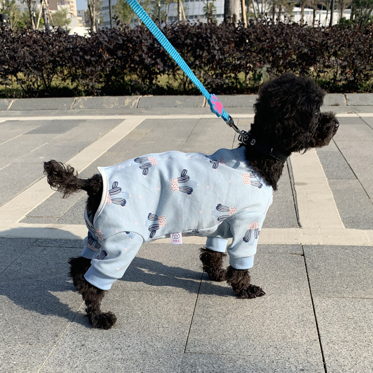 純綿ペット手術用ガウン犬服四本足ベリーラップ中性ガウン長期利用可能猫服|undefined