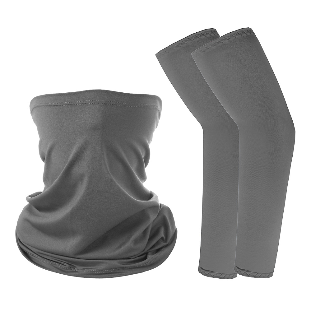 Sunscreen Cycling Sleeves Outdoor Magic Hood Set Summer Hot Selling Sports Cycling Equipment Face Protection Neck Mask