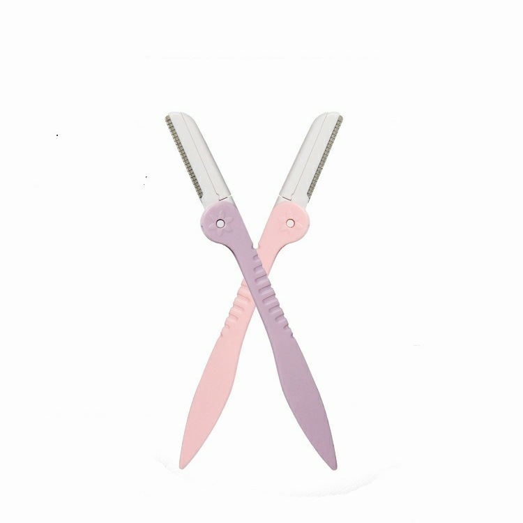 Folding Makeup Eyebrow Knife Stainless Steel Eyebrow Knife Beauty Makeup Tool Eyebrow Knife Taobao Beauty Makeup Set Gift Accessories