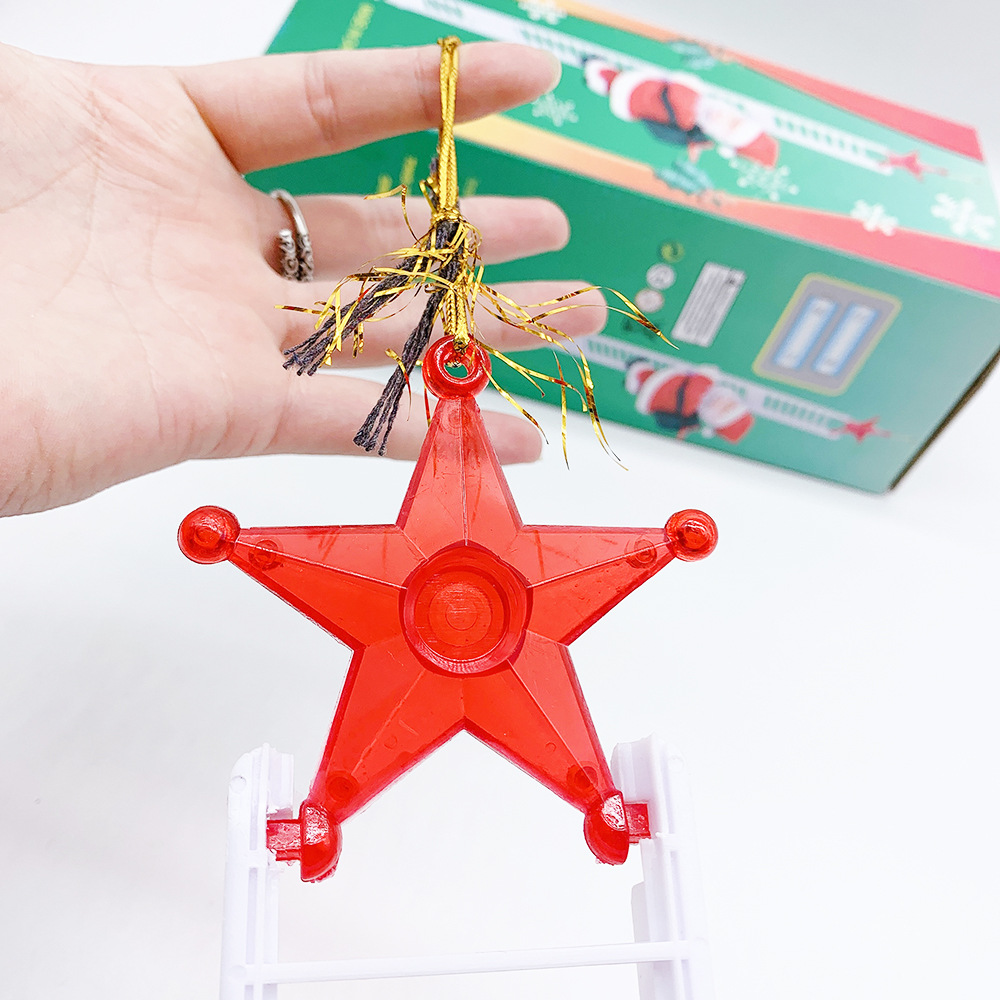 Paracadute Paracadutismo Babbo Natale Elettrico Elettrico Arrampicata Tenda di perline Arrampicata Scale Scala Decorazioni natalizie Giocattoli Regali_voghion.com