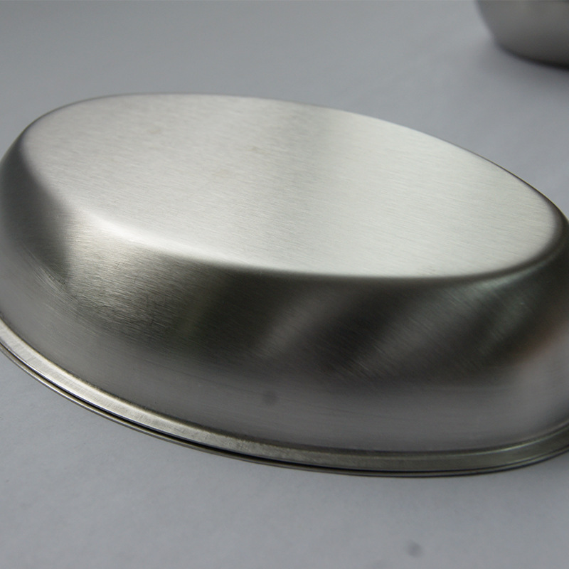 Stainless Steel Soap Box Hotel Home Bathroom Soap Box Creative Stainless Steel Double Layer Drain Soap Plate
