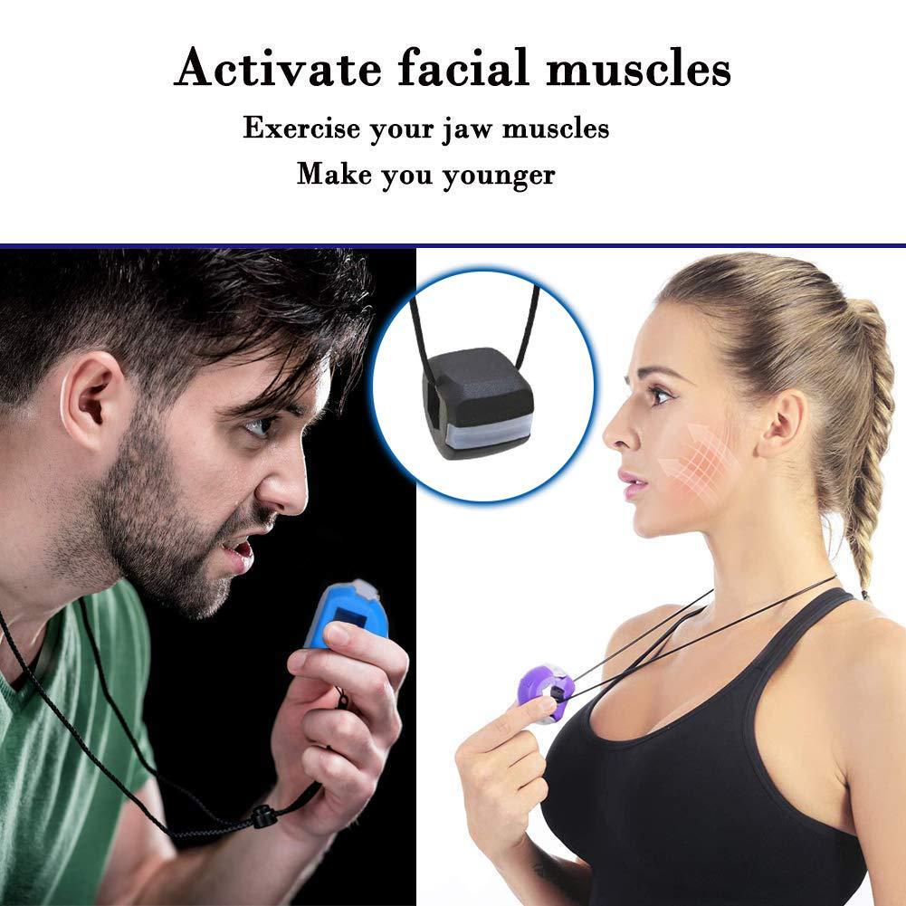 Factory direct sale jaw trainer Jawzrsize facial bite muscle masticator jaw exerciser fitness ball