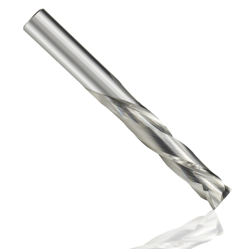 Cross-border new tungsten steel 2 groove double-edged composite edge carbide end mill woodworking engraving knife wholesale