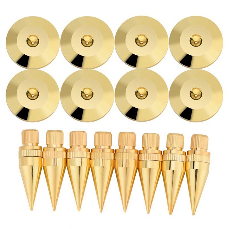 釘 + パッドm 6*36純銅音響免震足釘スピーカー釘足パッドhifiスピーカー部品卸売り直販メーカー|undefined