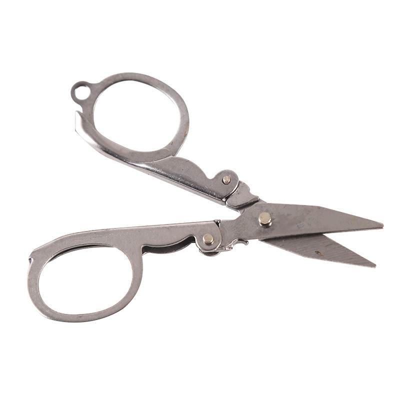 Folding scissors portable folding small scissors travel scissors folding scissors two yuan store hot sale supply wholesale
