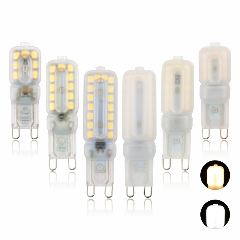 G 9 ledクリスタルランプg 9 3w、5w、7w調光可能g 9トウモロコシランプledトウモロコシランプg 9クリスタルランプ|undefined