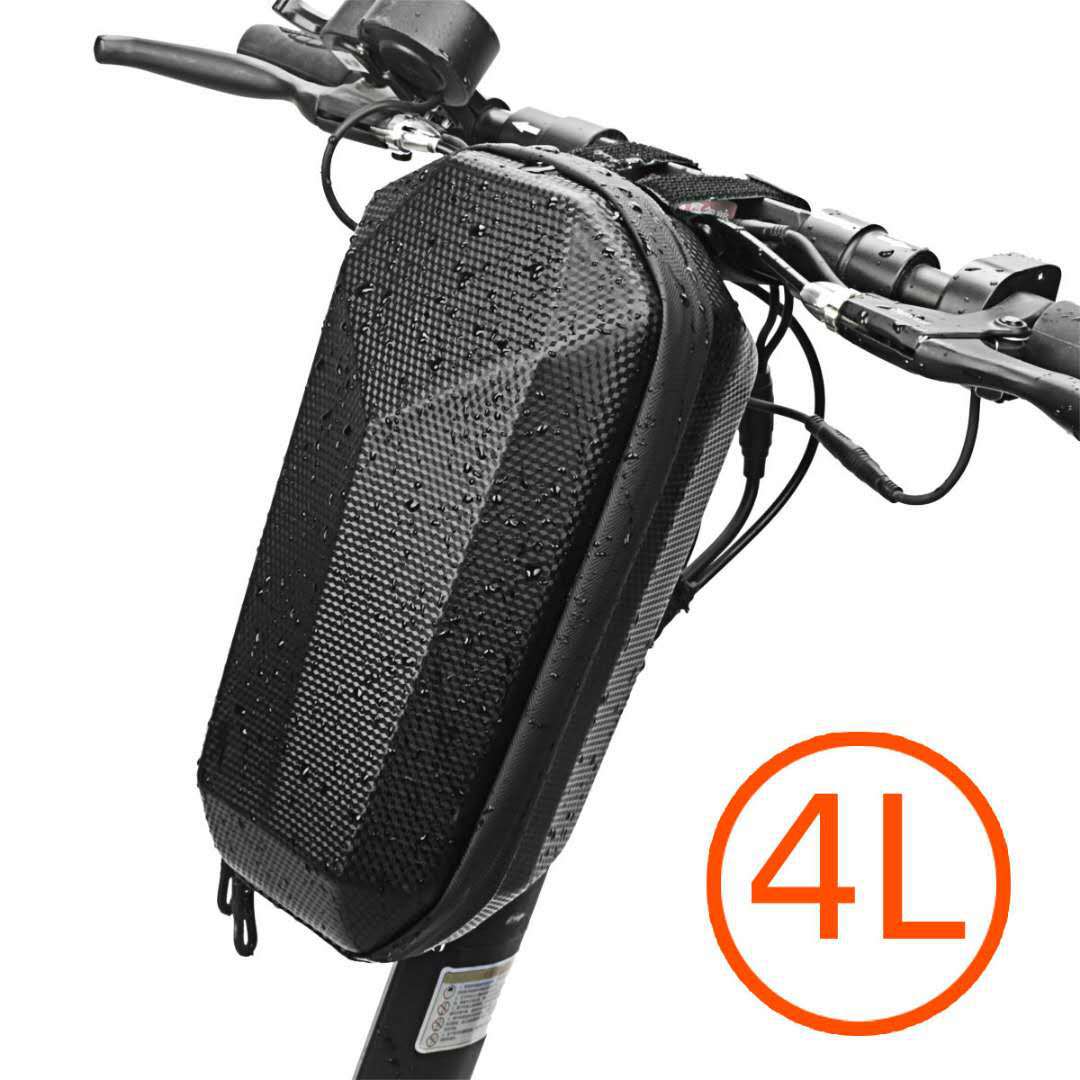 Electric scooter bag hard shell EVA waterproof head bag hanging bag for driving folding bicycle balance handlebar first bag
