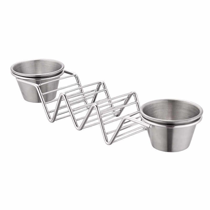 Creative Taco with sauce cup pancake Holder spring roll Holder Mexican Taco Holder pancake Holder corn roll Holder