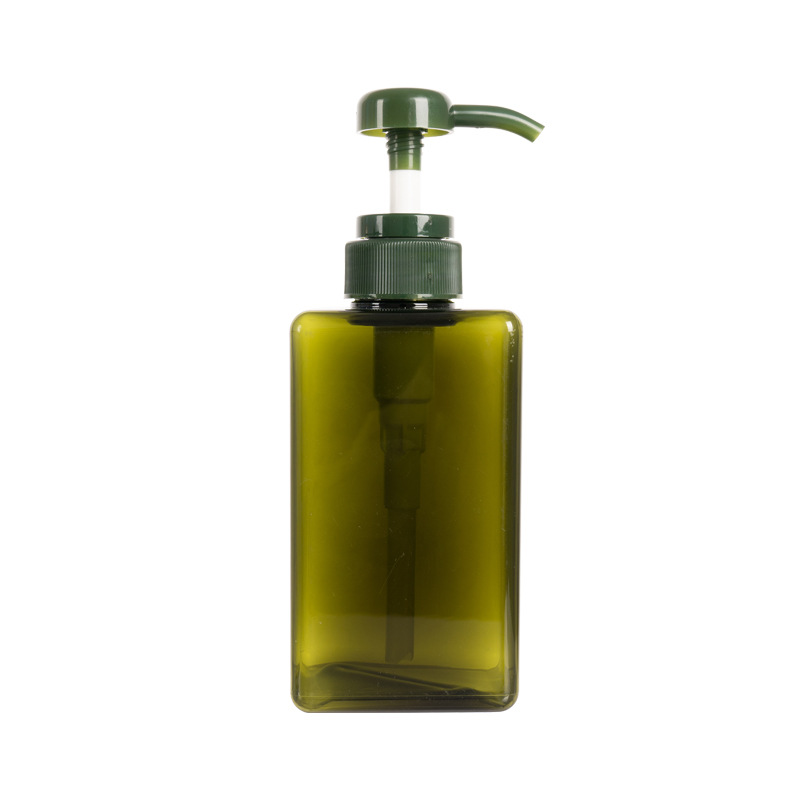 petg450ml hand sanitizer shampoo shower gel press bottle quartet cosmetics split lotion bottle