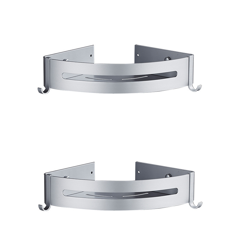 Cross-border dedicated space aluminum bathroom bathroom bathroom triangle storage rack corner storage rack wall hanging