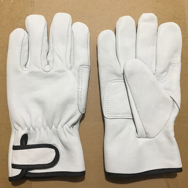 Wholesale labor protection gloves top layer sheep leather yellow wear-resistant non-slip full skin anti-scalding heat insulation engineering operation welder Park