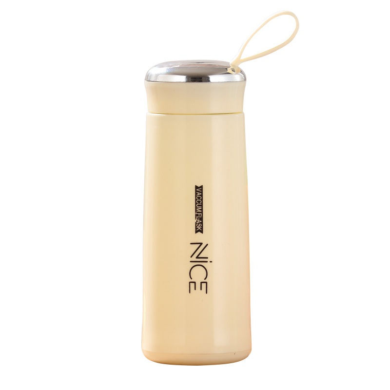 New Ness Cup double-layer glass creative student business gift activity water cup advertising Cup printed logo