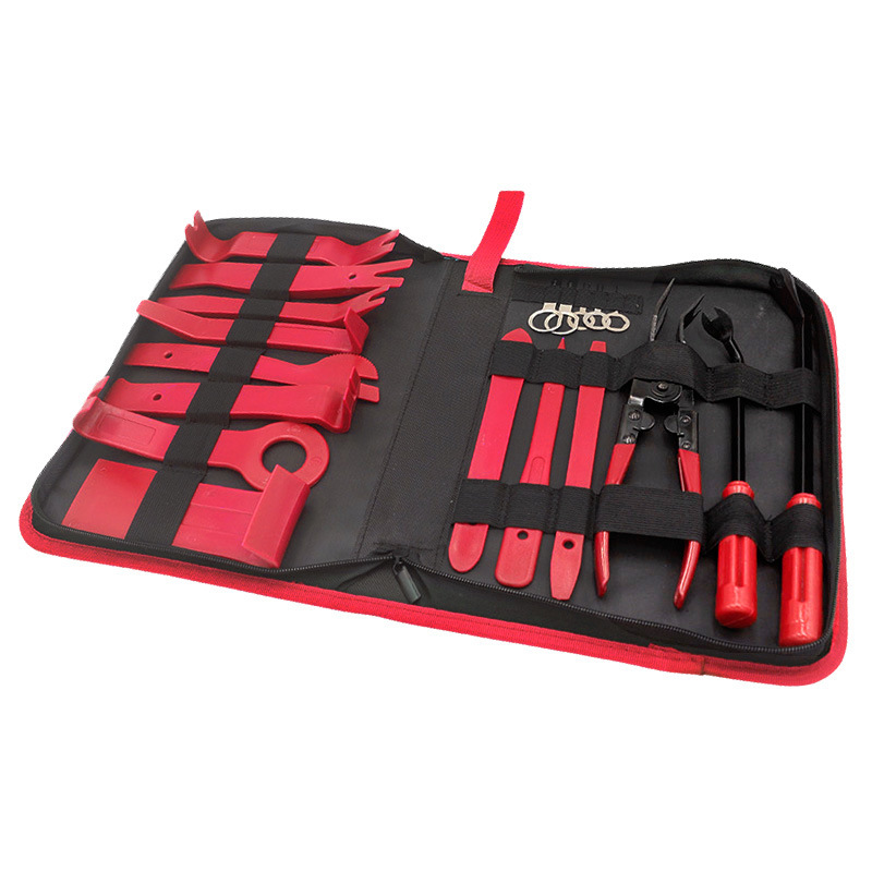Car audio navigation repair modification buckle screwdriver tool interior sound insulation door panel disassembly crowbar 19-piece set