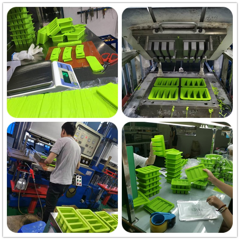 Silicone butter mold food grade silicone box factory direct Amazon explosion butter mold paste mold silicone ice