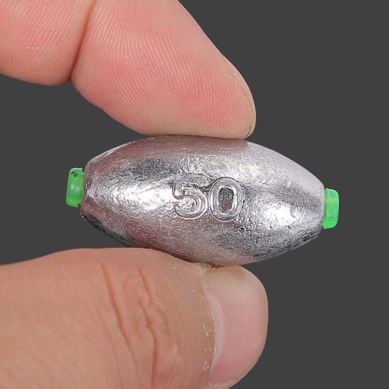 Japanese-style open lead drop fast lead fishing olive lead drop Bridge raft fishing rock pole lead drop heart far cast lead Wholesale