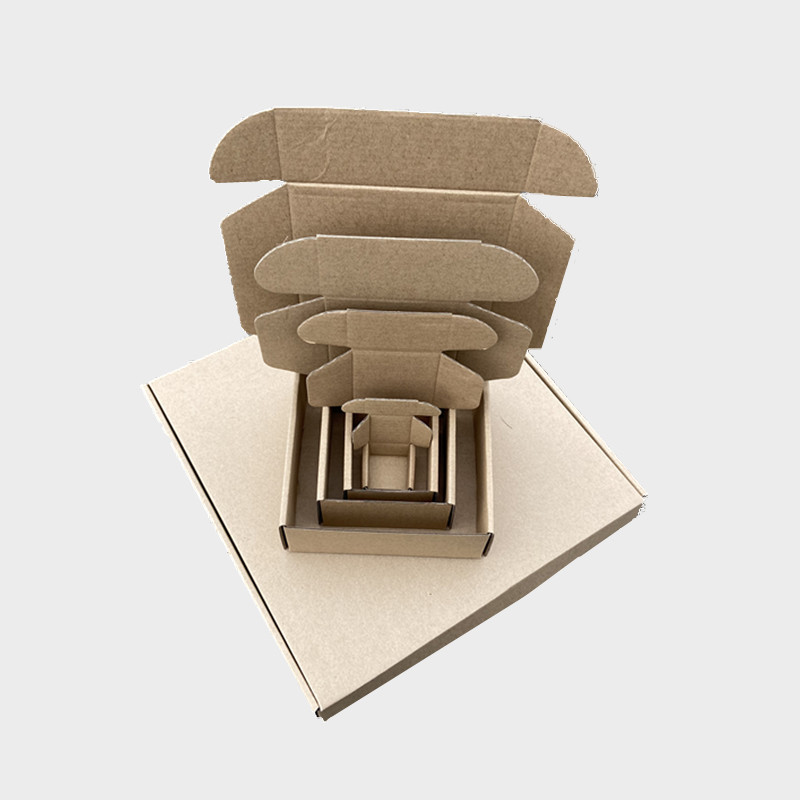Shenzhen special hard three-layer spot Square flying machine box carton display box accessories jewelry box express shipping carton