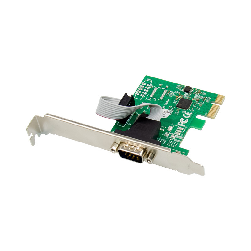 SUNWEIT ST328 PCIe x1 AX99100 1s DB-9-pin RS232 industrial COM port expansion card
