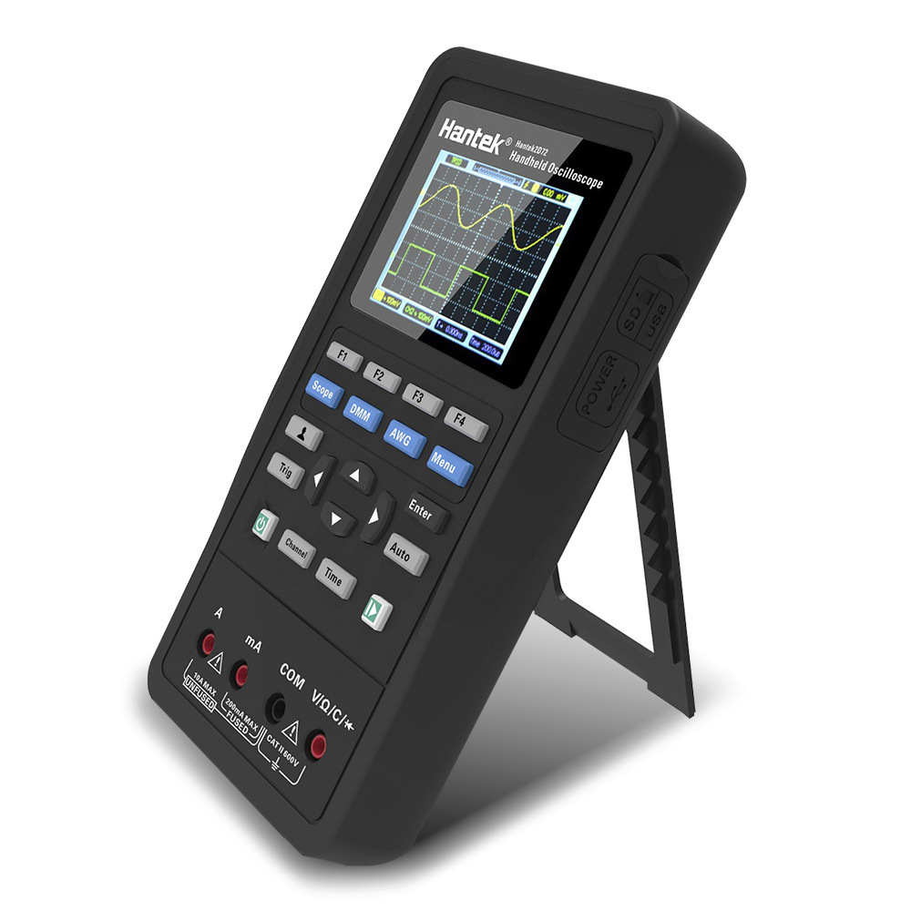 Hantai handheld digital oscilloscope Hantek2C42/2D72 two-channel oscilloscope multimeter signal source