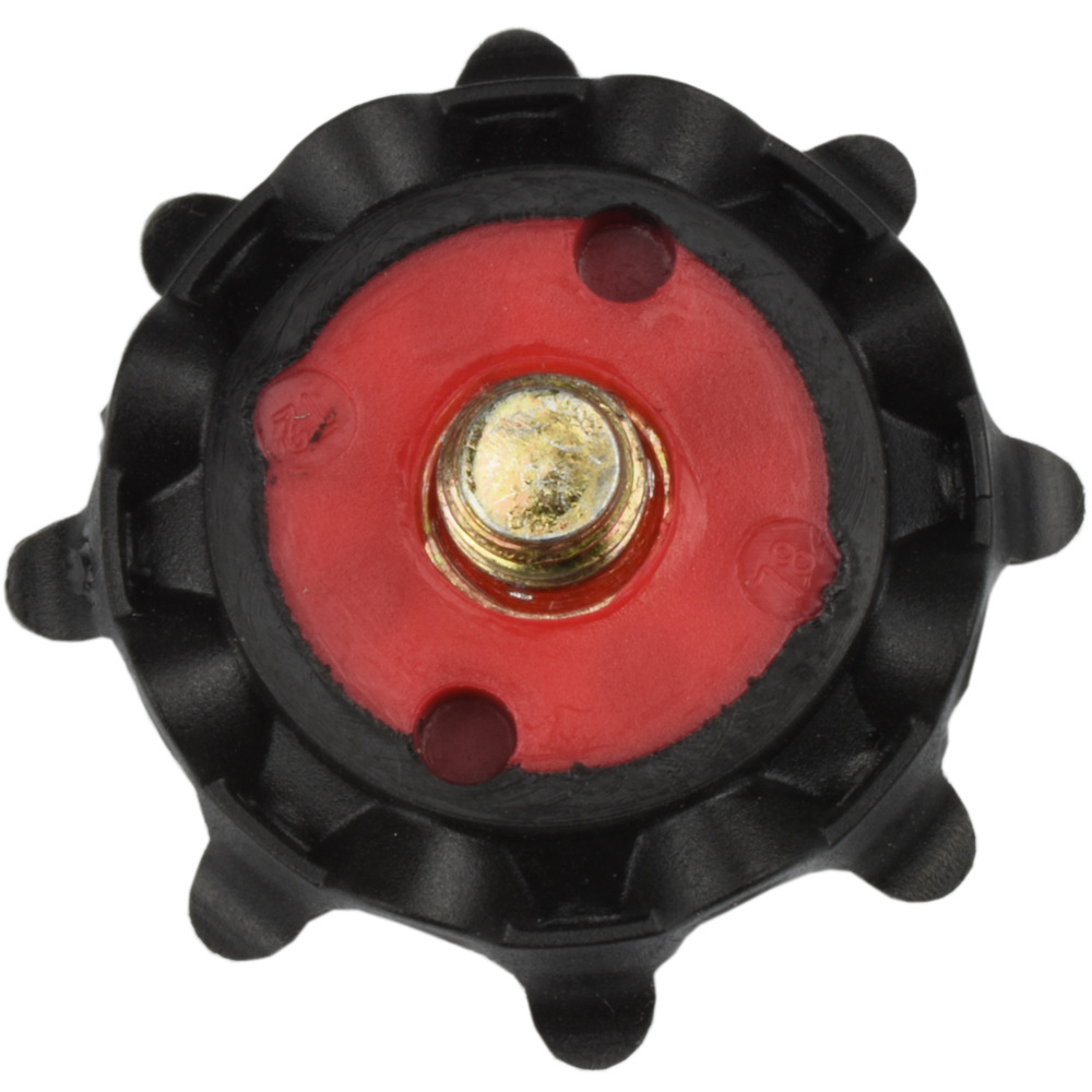 Eight-claw golf shoe nail screw type golf shoes shoe nail movable nail detachable thread shoe nail black and red