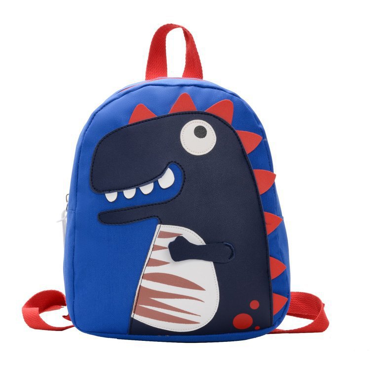 Small Dinosaur Cartoon Creative Double Backpack 2020 New Korean Style Kindergarten Cute Ultra Light School Bag