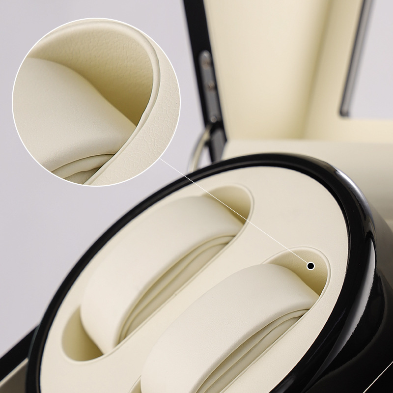 Electric motor box multi-color paint single head inner PU leather electric watch shaker watch winder
