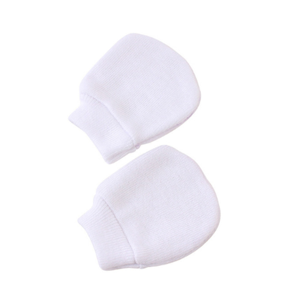 Spot autumn cotton baby anti-scratch gloves manufacturers spot 0-3 months baby baby gloves