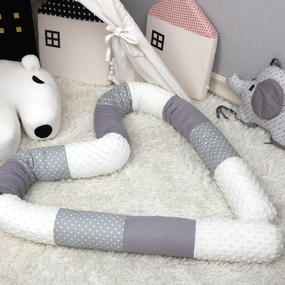 ins Internet Celebrity Long Stitching Children's Bed Wall Cross-border Baby's Bed Wall Removable and Washable Baby's Sleep Guardrail Bed