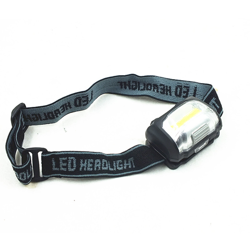 New foreign trade outdoor cob headlamp fishing headlamp 3W strong light camping headlamp emergency convenient