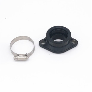 PWK28/30mm Carburetor Intake Pipe Interface Neutral UTV/ATV Rubber Intake Manifold