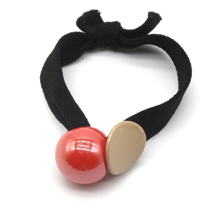 South Korea Dongdaemun hair ring hair rope net red explosions rubber band round beads gold hair accessories flat line knotted headwear female manufacturers