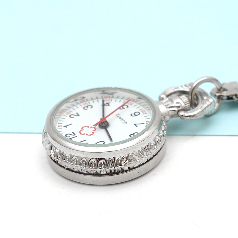 New Nurse Watch Men's and Women's Diamond Doctor Nurse Watch Fashion Portable Chest Watch Creative Fashion Women's Hanging Watch