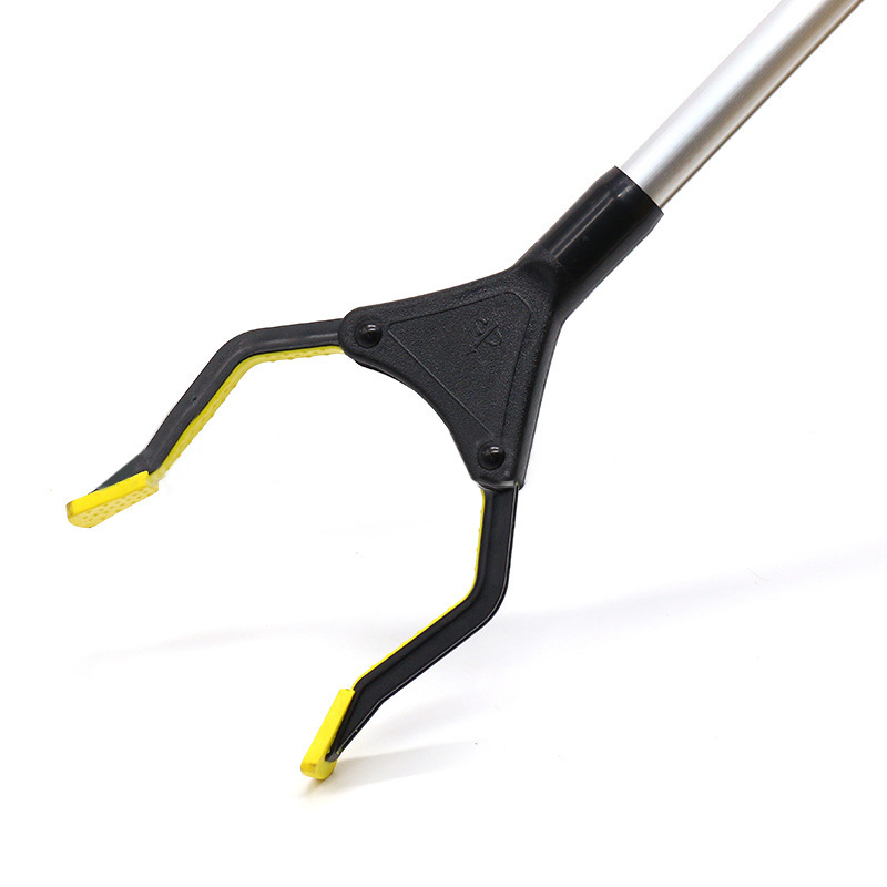 Yellow folding pick-up device, pick-up device, garbage clip, sanitary clip, pick-up device aluminum alloy tube durable