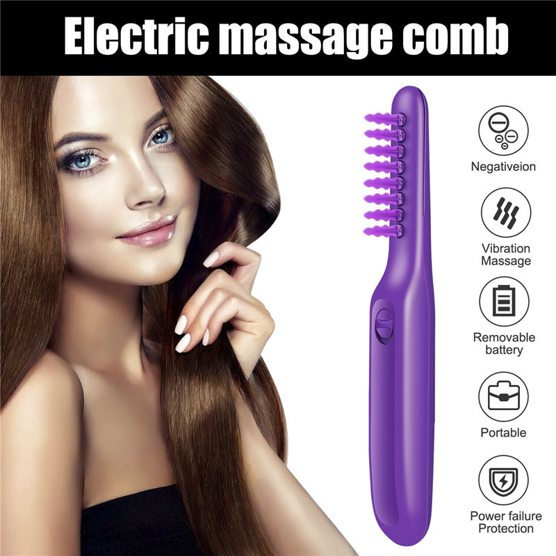 Electric Detangling Brush 防打叉转动梳多功能干湿两用发型梳