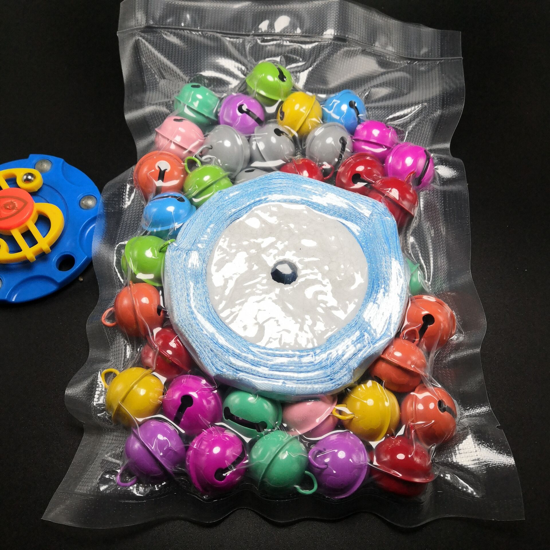 Pet Bell 22mm color paint iron bell cute candy color dog bell metal open Bell