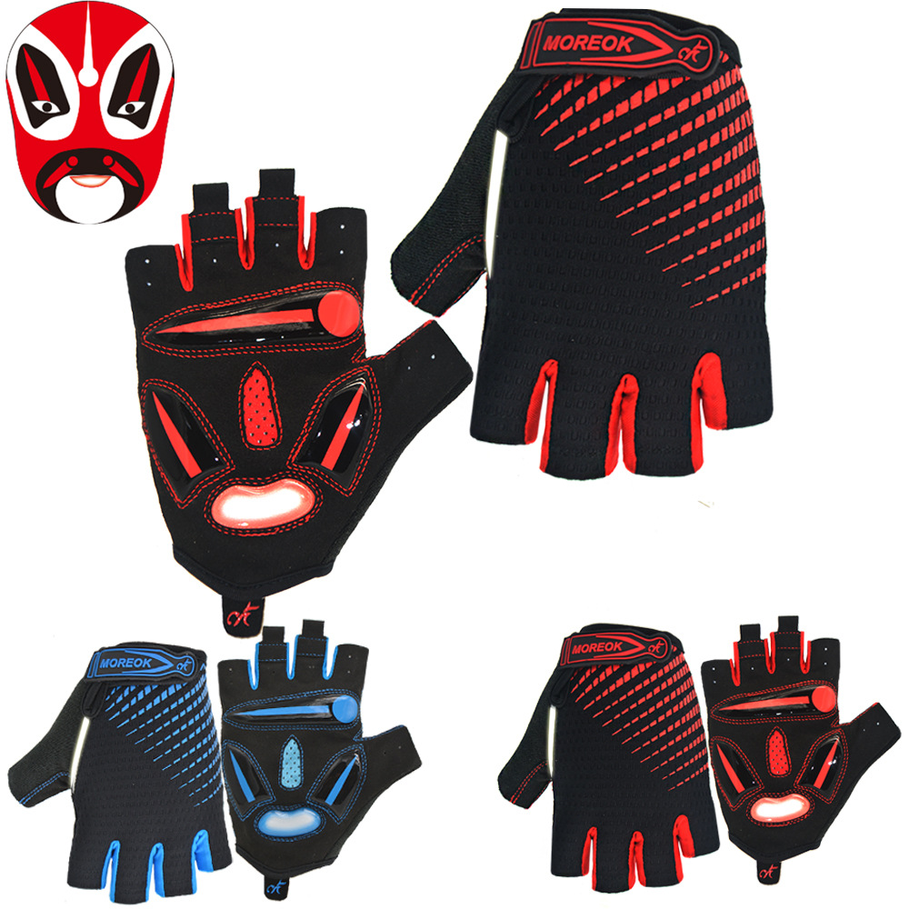 New mountain road self-propelled motorcycle cycling half finger outdoor sports short finger fitness gloves manufacturers in stock