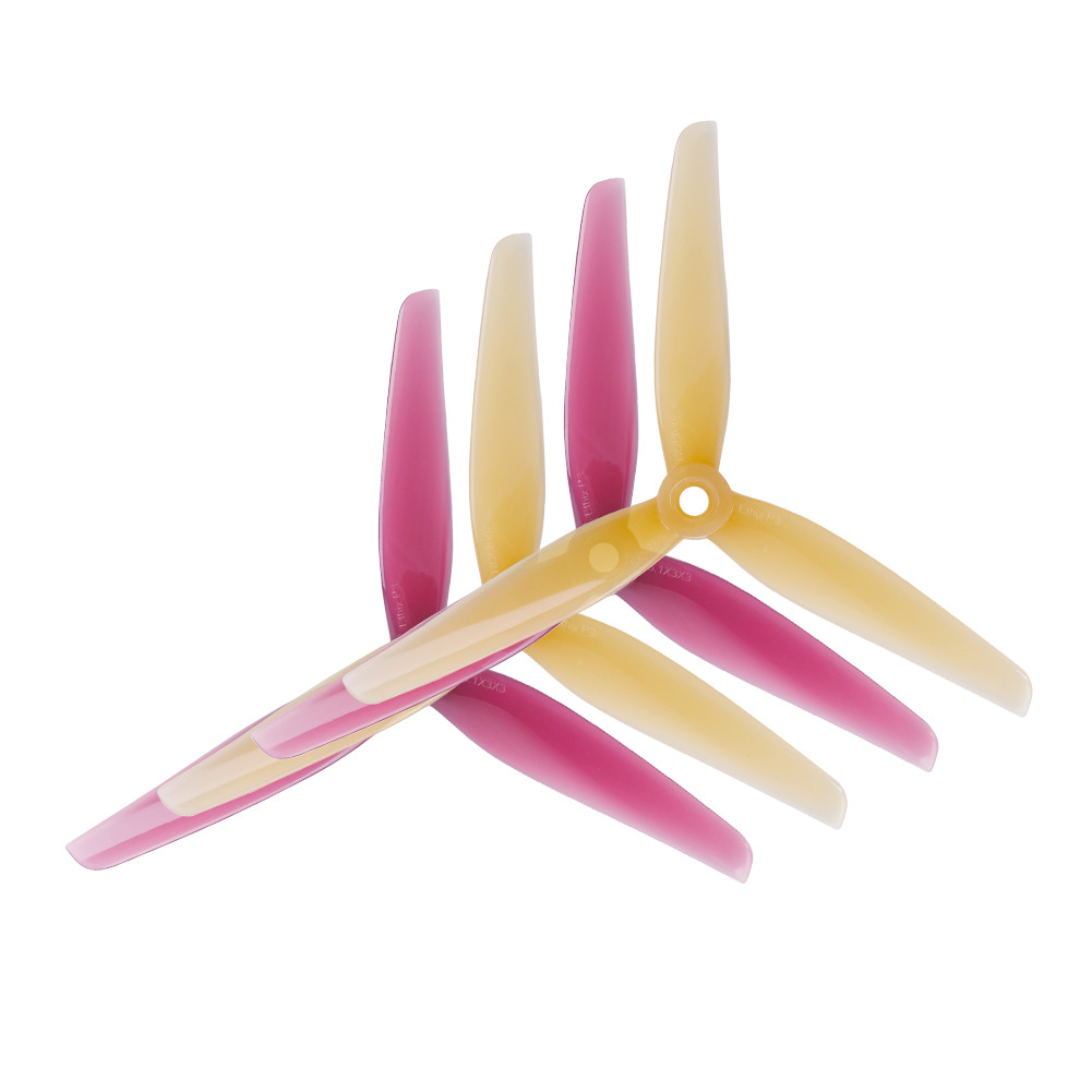 HQ Ethix P3 Peanut Butter 5-inch three-blade positive and negative propeller high-efficiency explosion-resistant