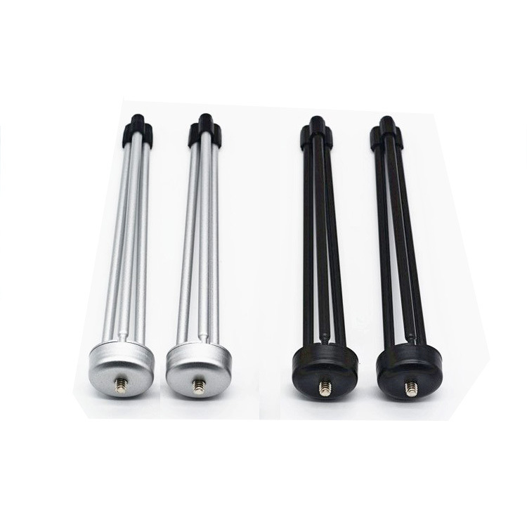 Metal tripod mobile phone photography desktop mini tripod fill light 1/4 iron tripod bracket