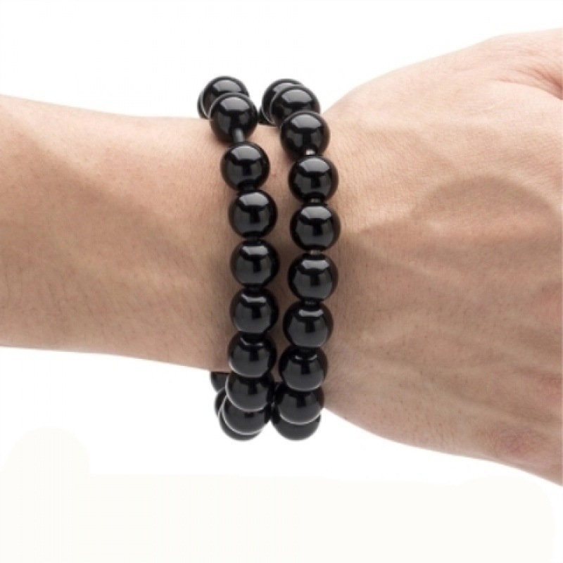 Creative data cable portable short bracelet beads charging cable for Apple Huawei type-c Android Universal
