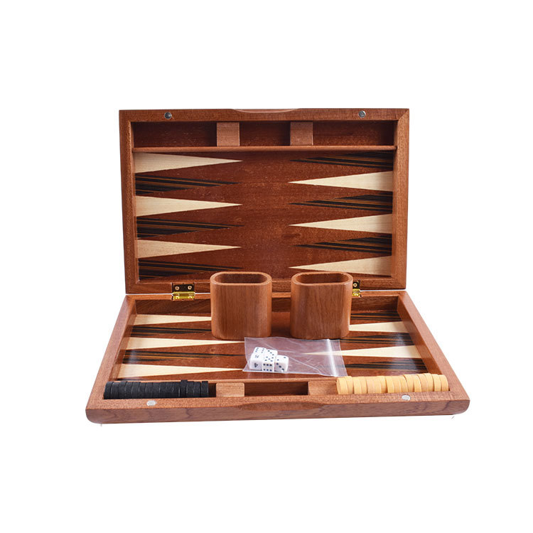 Wooden backgammon set puzzle table games chess competitive toys factory direct cross-border exclusive for spot