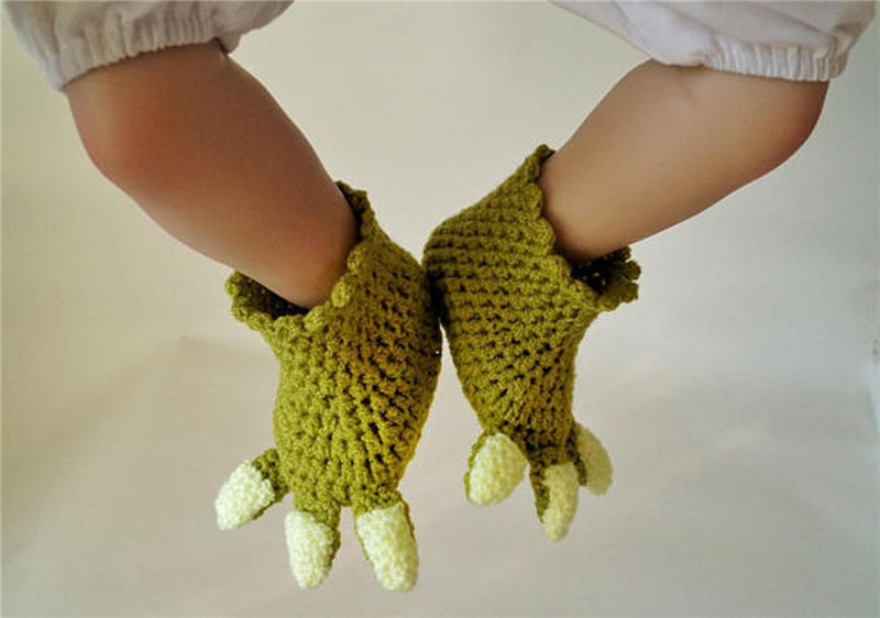 Halloween Dress Yoda Baby Hundred Days Photography Costume Yoda Knitted Five-Piece Knitted Photography Suit