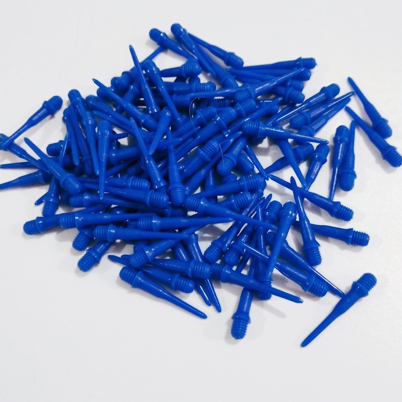 2ba電子ダーツヘッド安全プラスチックヘッドダーツ先端安全 (ソフトタイプ) 27mm長さ黒/白|undefined