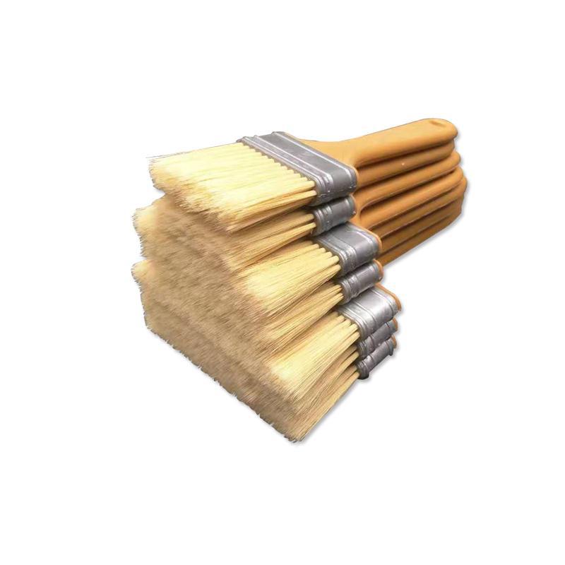 Wholesale plastic handle brush sharpening tip planting brush paint brush pig brush ordinary paint brush cleaning plastic brush