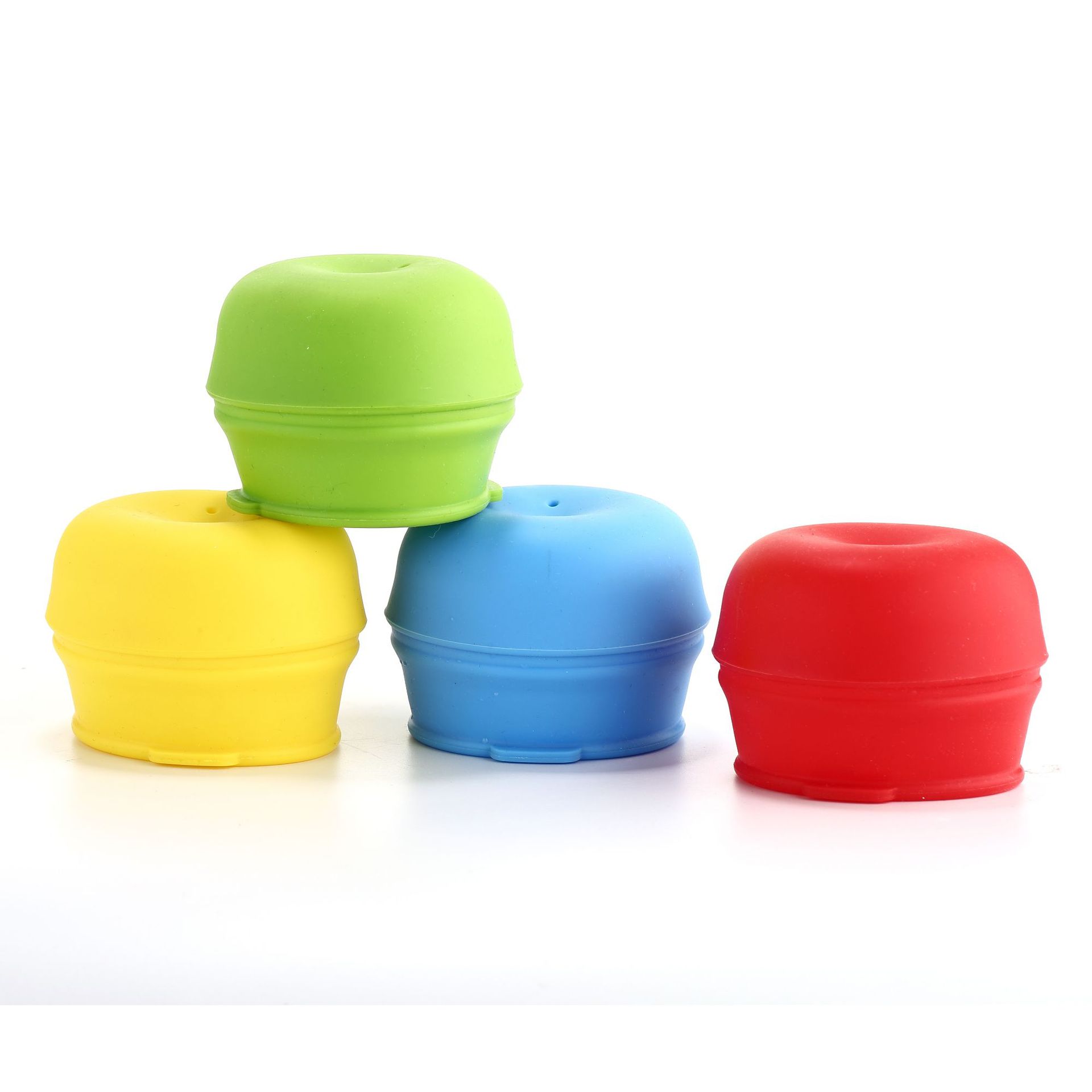 Cross-border anti-spill anti-leak elastic Joker European standard silicone straw cup lid Dongguan silicone manufacturers