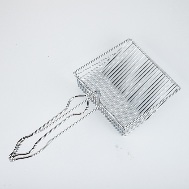 Cat litter shovel stainless steel metal large cat excrement shovel cat toilet shovel excrement tofu cat litter shovel cat supplies